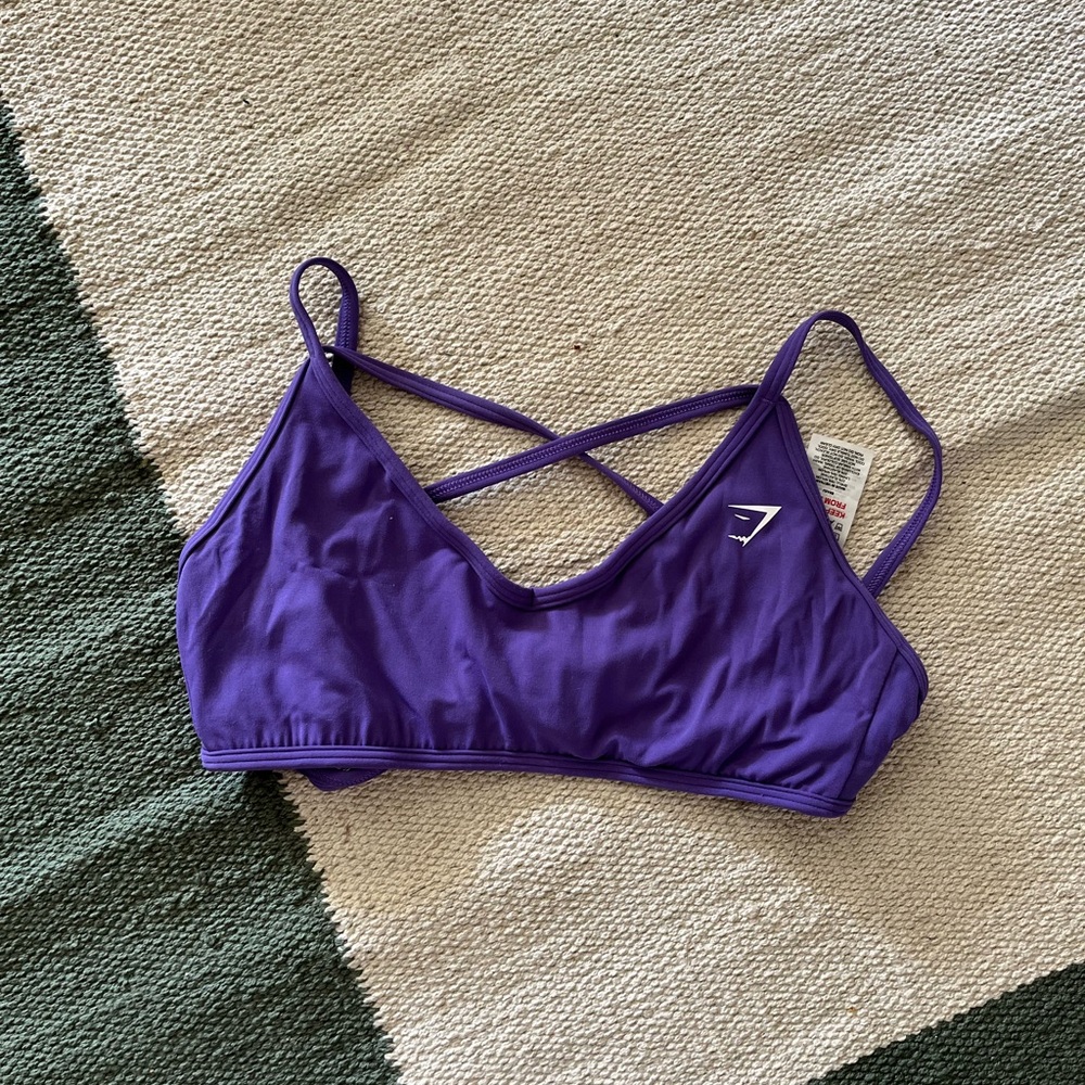 Purple Gymshark Women's Sports Bra